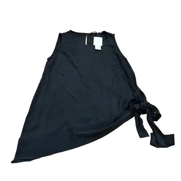 Soft Surroundings Women's Black Sleeveless Blouse Size M Casual Top - Picture 12 of 13